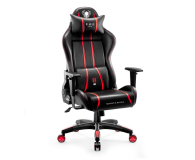 Fotel gamingowy DIABLO Chairs X-One 2.0 King Size czarno-czerwony